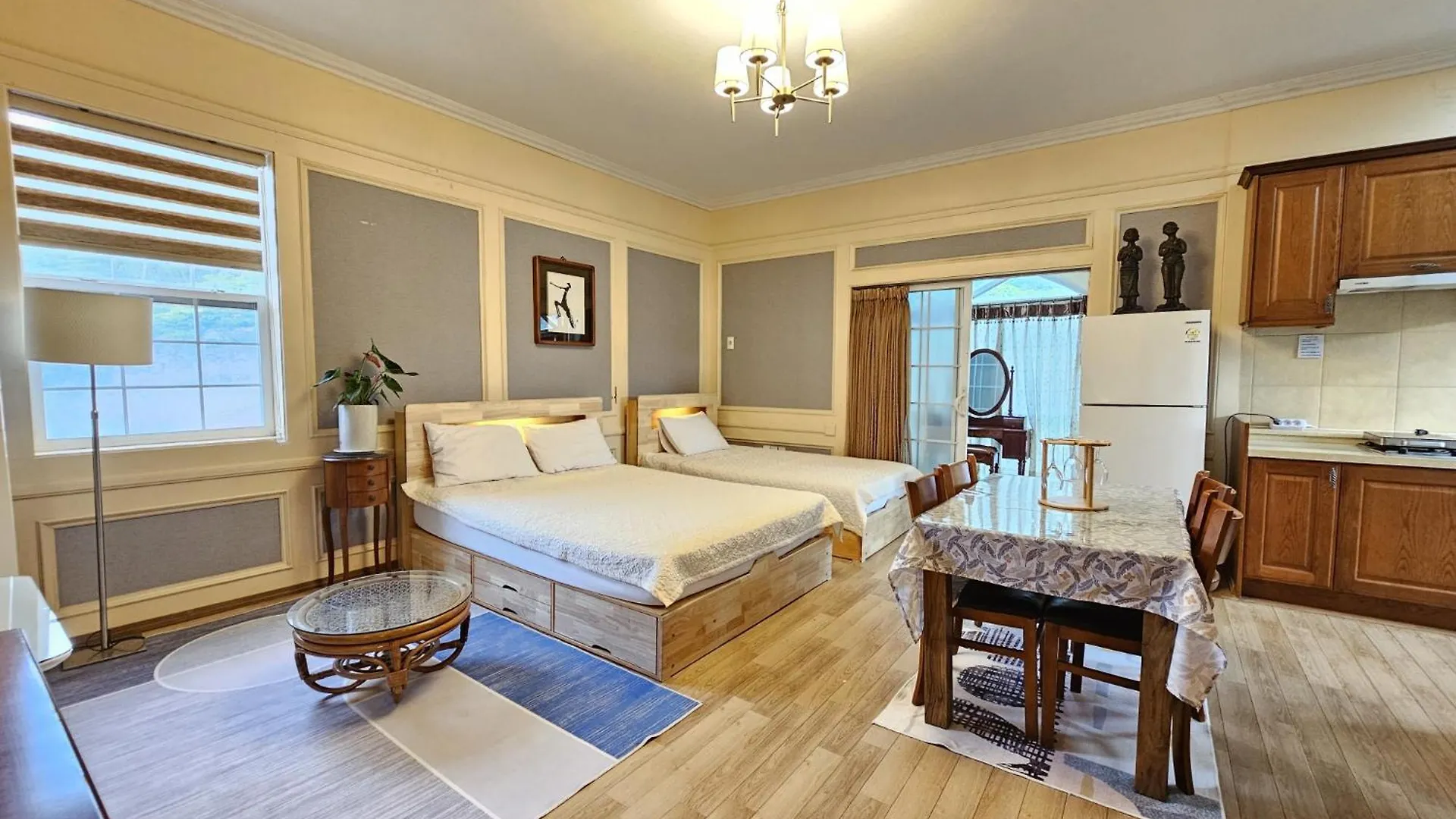 Venkovský dům Red Castle Pension Čedžu Jižní Korea